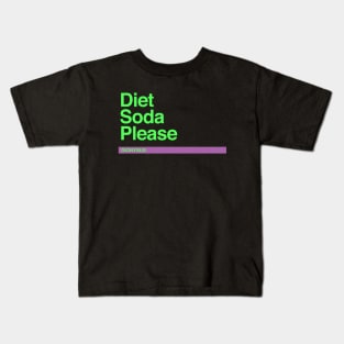Dionysus – Diet Soda Please Kids T-Shirt
